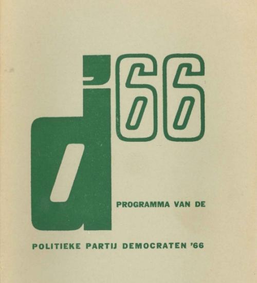 Eerste politieke programma van D'66
