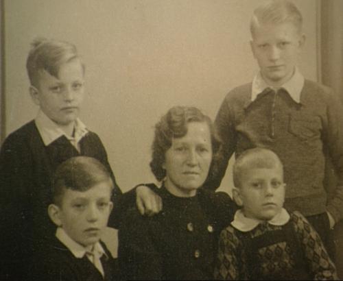 De familie Koller, in augustus 1946 verdreven uit Pommeren