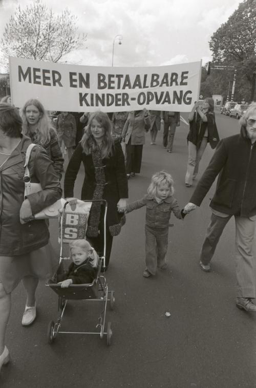 Vrouwenactiedag en demonstratie in Amsterdam