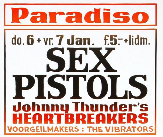 The Sex Pistols in Paradiso