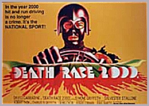 Het in 1975 uitgebrachte, en weer verboden, spelletje Death Race
