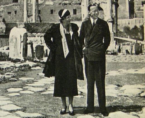 Juliana en Bernhard in Rome