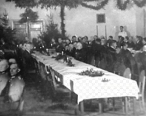 Joelfeest in Westerbork, kerst 1942