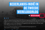 Nederlands-Indië in WOII in Beeld en Geluid
