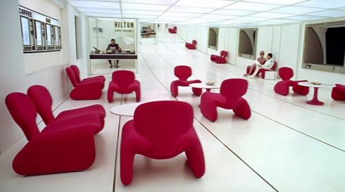 Hilton hotel in 2001: A Space Odyssey