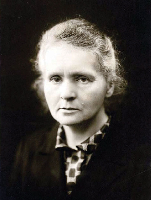 Ook Marie Curie bezocht de Vliegende Universiteit. Wikipedia