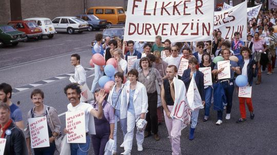 Roze Zaterdag in Amersfoort 1982