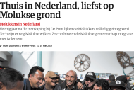 Thuis in Nederland, liefst op Molukse grond