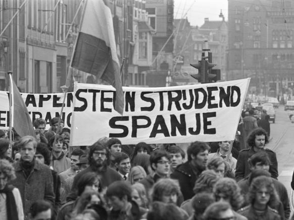 Steun strijdend Spanje