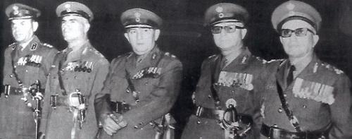 Leden van de militaire junta