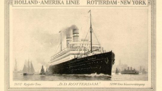 De Holland-Amerika Lijn affiche Rotterdam V