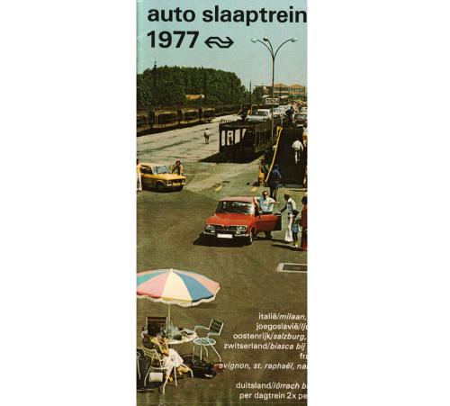 Brochure autoslaaptrein 1977