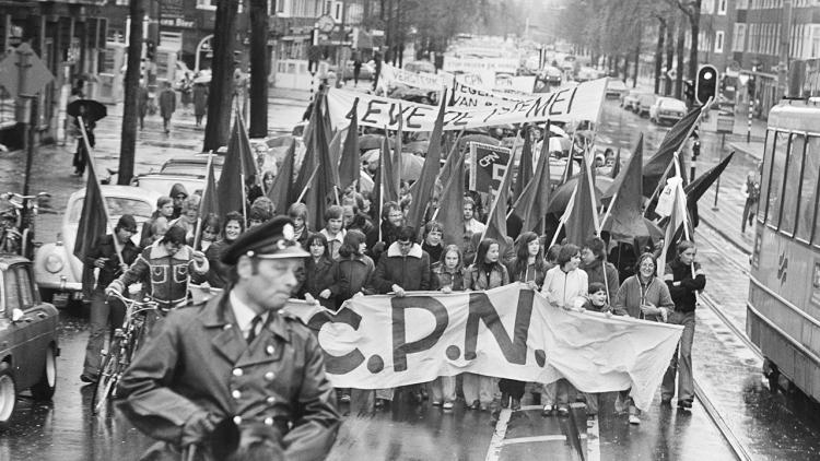 CPN Demonstratie 1 mei 1977