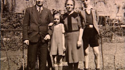 De Duitse familie Hoppstein, in 1947 door Nederland uitgewezen.