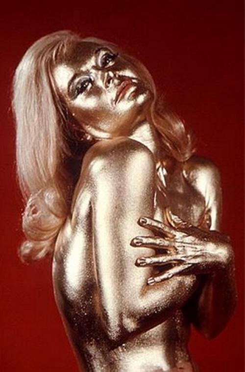 'Golden girl' Shirley Eaton