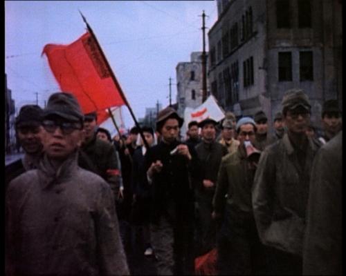 Arbeidersdemonstratie in Japan, eerste helft 1946