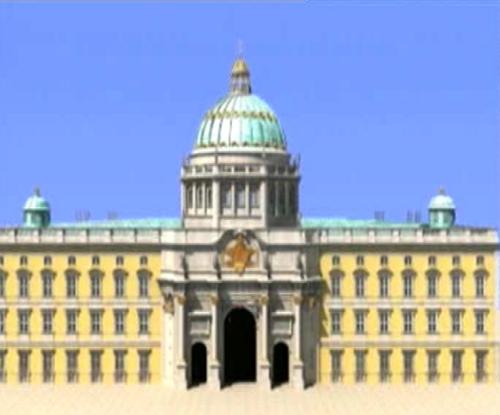 Animatie van het Palast