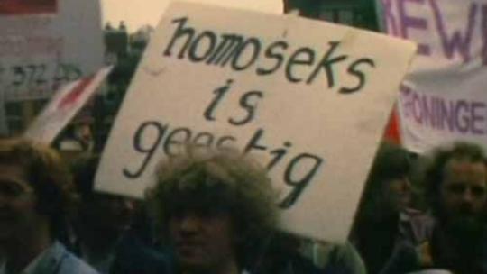 protest homoseks is geestig