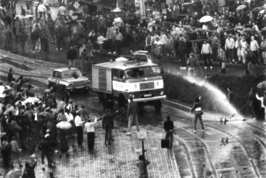Plauen 7 oktober 1989 DDR