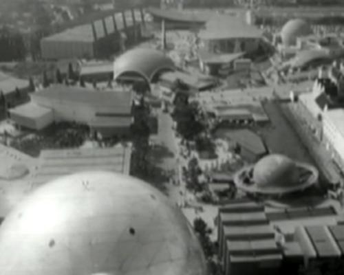 De Expo vanuit het Atomium