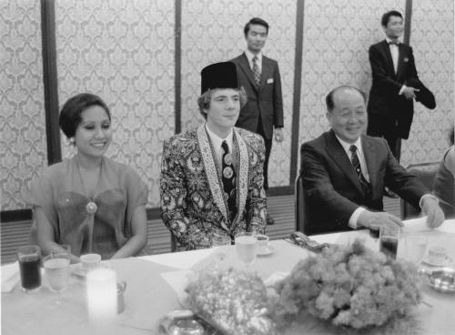 Hein met Indonesische president Soeharto in 1973