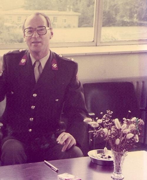 Koen 1984 in uniform