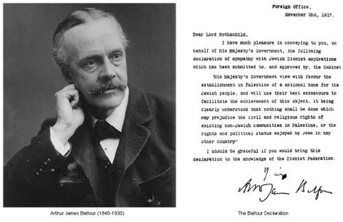Arthur James Balfour en zijn verklaring